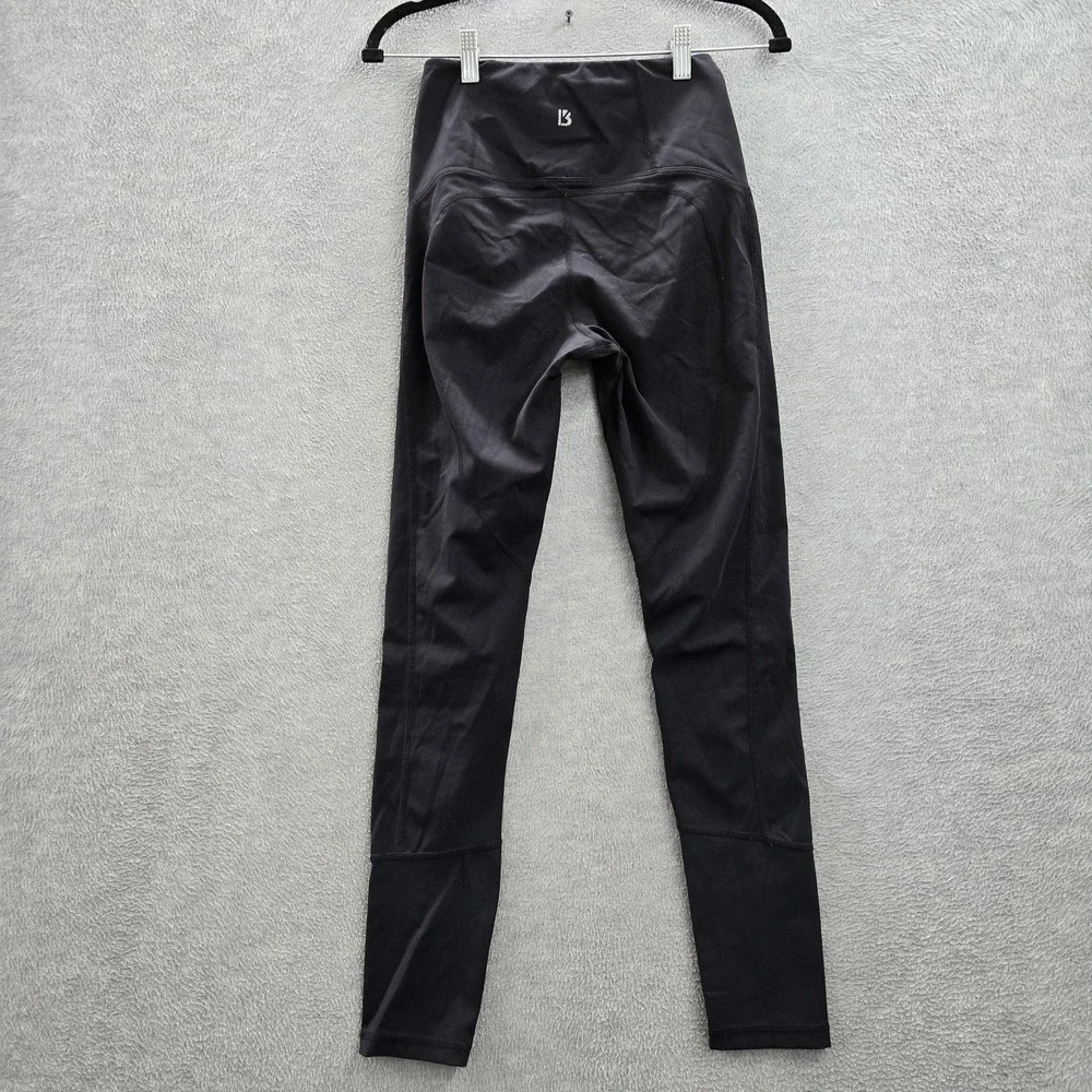 Buffbunny Women‎ Activewear Pants S Black Lycra Nylon Yoga Legging 28